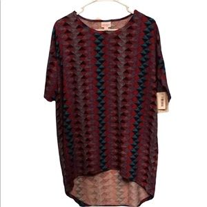 LuLaRoe Irma tunic geometric print size‎ XS